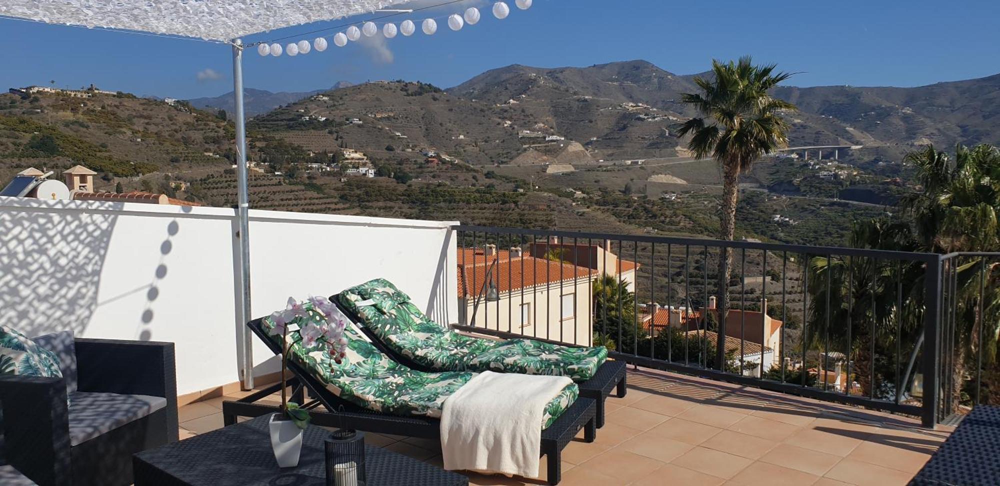 Villa Casa De La Suerte Almuñécar Esterno foto
